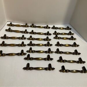 America 9586 Brass Finish Drawer Pulls Zinc Alloy 3” Center $3.00 Per‎ Pull